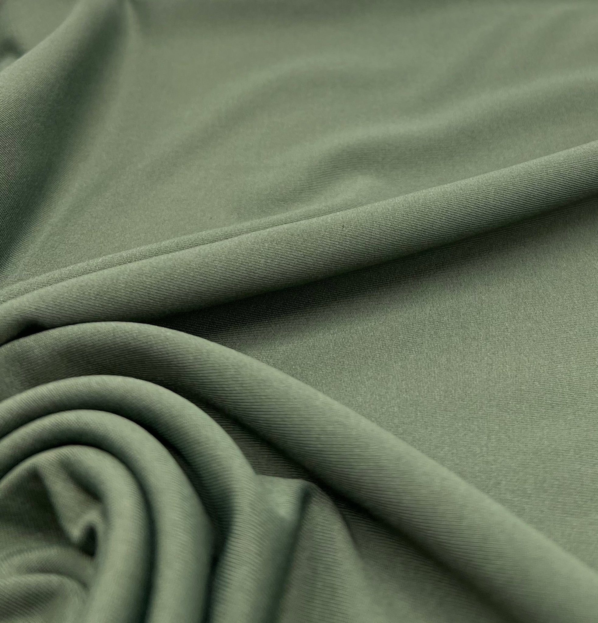 Khaki Cotton Touch 220GSM 4 Way Stretch Fabric - T9 Fabrics
